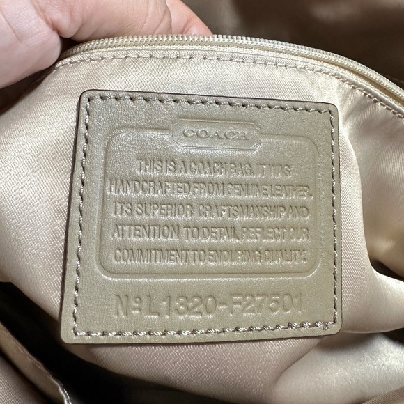 *Sold* Coach Campbell Eva Exotic Python Snakeskin Satchel w/ dust bag - Picture 10 of 12